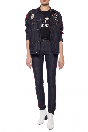 Patched denim jacket, zdjęcie 2 Patched denim jacket od Valentino Red